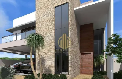 Casa com 4 dormitórios à venda, 400 m² por r$ 1.800.000,00 - alphaville - ribeirão preto/sp