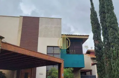 Casa no condomínio residencial villa aliança - 3 dormitórios - suíte - piscina - área gourmet  - jardim botânico - ribeirão preto/sp