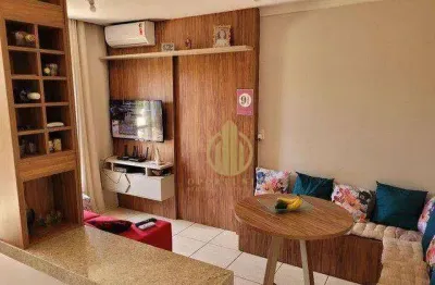 Apartamento com 2 dormitórios à venda, 48 m² por r$ 245.000,00 - condomínio quali residencial - bonfim paulista - ribeirão preto/sp