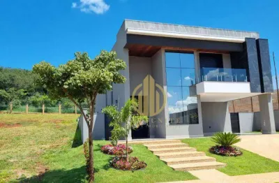 Casa sobrado com 3 dormitórios e 3 suítes à venda, 305 m² por r$ 3.200.000 - alphaville iii - ribeirão preto/sp