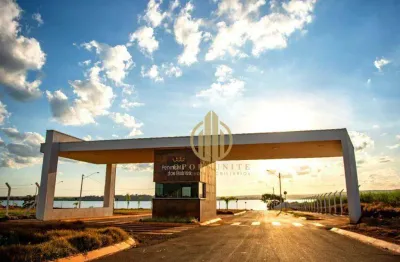Grande oportunidade de terreno beira d'água à venda -peninsula dos nobres em miguelopolis /sp