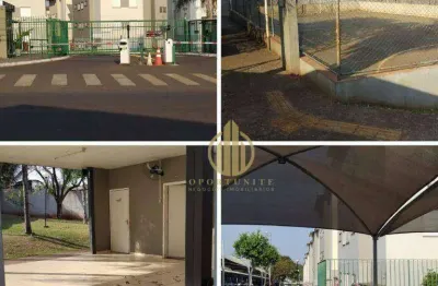 Apartamento com 2 dormitórios à venda, 47 m² por r$ 100.000,00 - jardim heitor rigon - ribeirão preto/sp