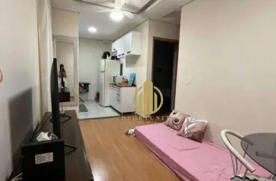 Apartamento com 2 dormitórios, 43 m² - venda por r$ 210.000,00 ou aluguel por r$ 1.510,00/mês - parque residencial lagoinha - ribeirão preto/sp