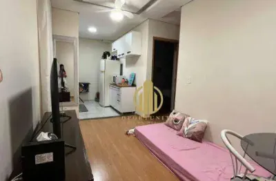 Apartamento com 2 dormitórios, 43 m² - venda por r$ 210.000,00 ou aluguel por r$ 1.510,00/mês - parque residencial lagoinha - ribeirão preto/sp