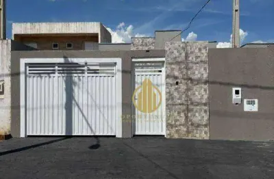 Casa com 2 dormitórios sendo 1 suíte à venda, 66 m² por r$ 330.000 - parque das gaivotas - ribeirão preto/sp