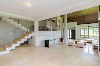 Casa em condomínio fechado com 4 quartos à venda na rua eduardo sprada, 2301, campo comprido, curitiba por r$ 4.600.000