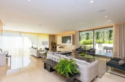 Casa em condomínio fechado com 4 quartos à venda na rua eduardo sprada, 3439, campo comprido, curitiba por r$ 14.800.000