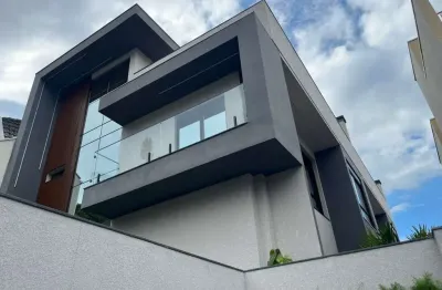 Casa em condomínio fechado com 3 quartos à venda na rua francisco dos santos lima, 28, santo inácio, curitiba por r$ 1.349.000