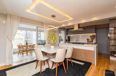 Apartamento com 3 quartos à venda na rua professora doracy cezzarino, 138, portão, curitiba por r$ 1.649.000