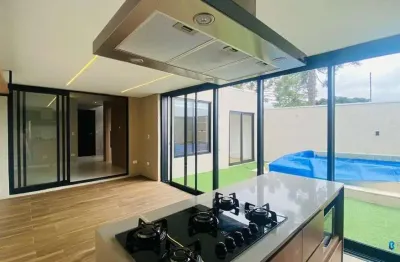 Casa em condomínio fechado com 3 quartos à venda na rua carlos leopoldo glaser, 39, campo comprido, curitiba por r$ 2.000.000