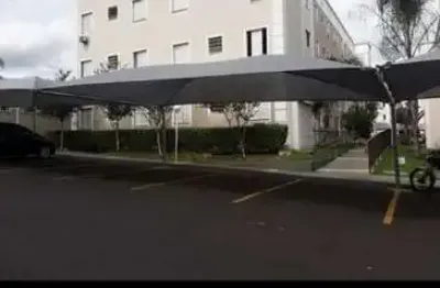 Apartamento para venda em ribeirão preto, parque são sebastião, 2 dormitórios, 1 banheiro, 1 vaga