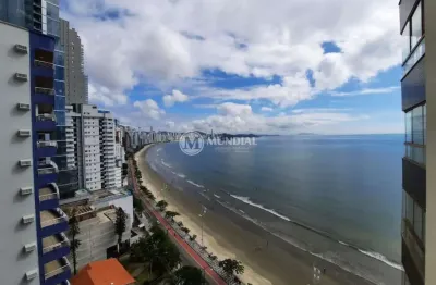 Apartamento frente ao mar, centro, balneário camboriú - sc
