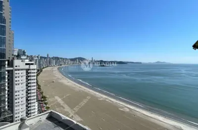 Temporada frente mar com churrasqueira a carvao, centro, balneário camboriú - sc