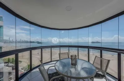 Locação anual frente mar alto padrão, centro, balneário camboriú - sc