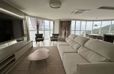 Apartamento novo para locação frente mar, centro, balneário camboriú - sc
