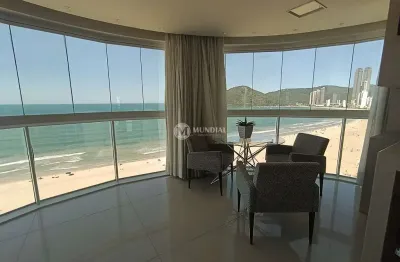 Apartamento alto padrão frente mar anual, centro, balneário camboriú - sc