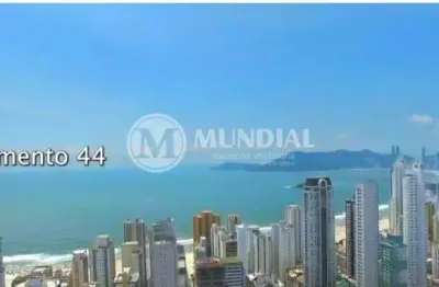 Barra norte com linda vista mar, centro, balneário camboriú - sc