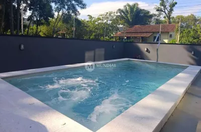 Casa para temporada com piscina estaleiro, praia do estaleiro, balneário camboriú - sc
