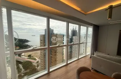 Apartamento com vista mar no bairro pioneiros, barra norte, balneário camboriú - sc