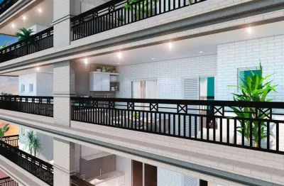 Apartamento com 2 quartos à venda na Rua Copacabana, 384, Guilhermina, Praia Grande