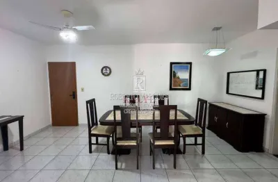 Apartamento Todo Mobiliado na Praia Grande, no bairro do canto do Forte, a 150 m da praia, com 2 dormitórios, sendo 1 suíte, com terceiro dormitorio opcional, sala com sacada, cozinha, área de serviço