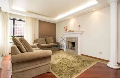 Apartamento com 4 dormitórios à venda, 200 m² por r$ 1.500.000,00 - batel - curitiba/pr