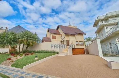 Casa com 4 dormitórios à venda, 393 m² por r$ 2.600.000,00 - campo comprido - curitiba/pr