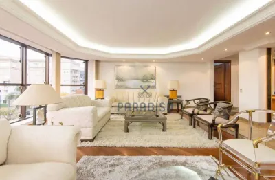 Apartamento com 4 dormitórios à venda, 302 m² por r$ 2.500.000,00 - batel - curitiba/pr