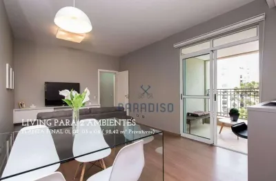 Apartamento com 3 dormitórios à venda, 98 m² por r$ 840.000,00 - alto da glória - curitiba/pr