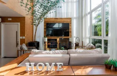 Casa com 4 dormitórios à venda, 380 m² por r$ 4.900.000,00 - campo comprido - curitiba/pr