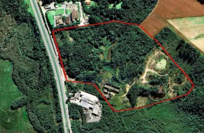 Terreno à venda, 291000 m² por r$ 18.500.000,00 - campina - são josé dos pinhais/pr