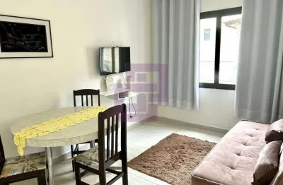 Apartamento com 1 quarto à venda no jardim las palmas, guarujá , 55 m2 por r$ 330.000