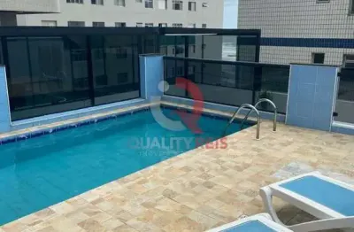 Cobertura de luxo em vila tupi, praia grande - 300m², 4 dormitórios, 2 suítes, 4 banheiros - venda e locação por r$1.650.000