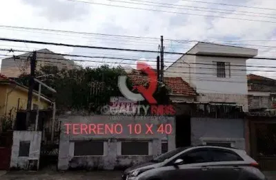 Terreno a venda na vila maria alta. região ótima para empredimento de prédio/condomínio, kitnets, galpão e etc.. próximo de mercado, escolas, comercios e principais vias . terreno de 10x40,  possui im