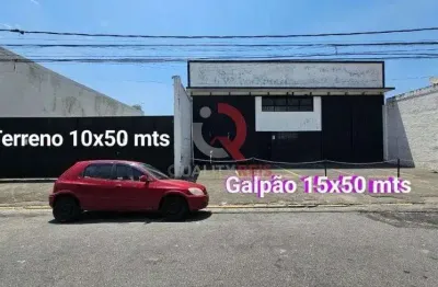 Excelente terreno plano com galpão de 640m² em ótimas condições para venda na vila maria baixa! segue informações dos imóveis:  