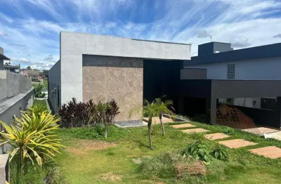 Casa à venda em bragança paulista, condomínio terras de santa cruz, com 3 suítes, com 236 m²