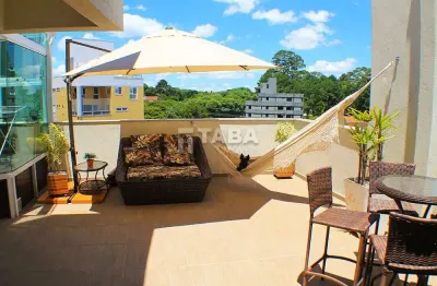 Cobertura com 3 quartos à venda na rua elbe pospissil, 63, juvevê, curitiba, 196 m2 por r$ 1.290.000