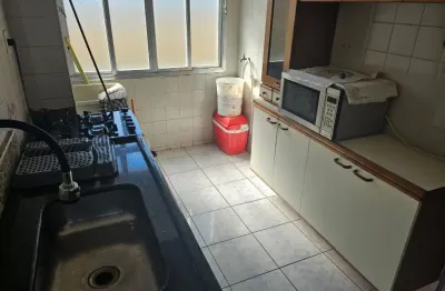 Vila caiçara, ótimo apto 2 dorms, sacada, garagem demarcada