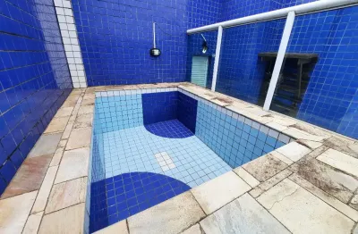 Cobertura 2 quartos - piscina privativa - frente mar - caiçara - praia grande