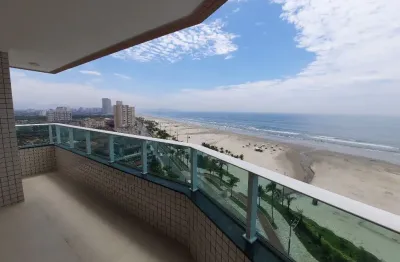 Apartamento 3 quartos - frente mar - lazer completo - vila caiçara