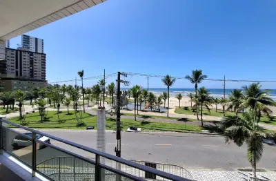 Apartamento 2 quartos - frente mar com vista total para a praia - vila caiçara