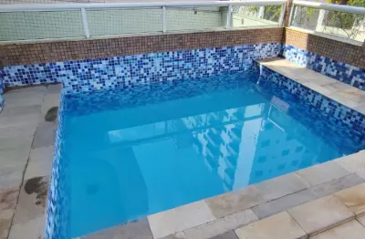 Vila caiçara, lindo apto 1 dorm, sacada, lazer completo