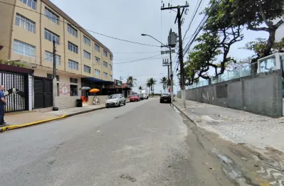 Vila caiçara, apartamento 2 dormitórios, sacada, 50 mts do mar