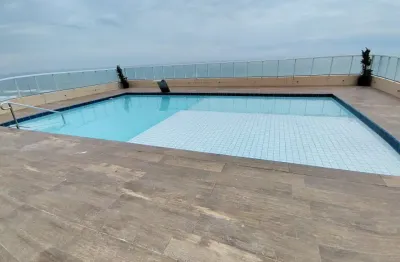 Apartamento 1 dormitório em prédio frente ao mar localizado no bairro jd imperador  - praia grande sp