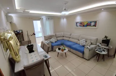 Vila caiçara, apto 3 dorms, frente total para o mar, lazer completo