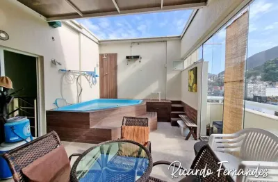 Cobertura com 3 quartos à venda na Rua Mena Barreto, Botafogo, Rio de Janeiro