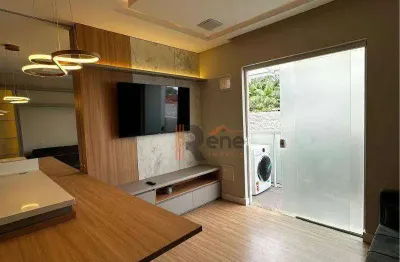 Apartamento semimobiliado, 2 quartos, centro, camboriú, sc