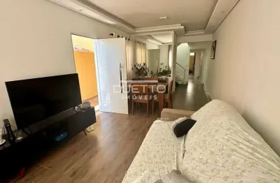 Sobrado em condomínio fechado contendo 03 dormitórios, sendo 01 suíte, à venda no mogi moderno, mog