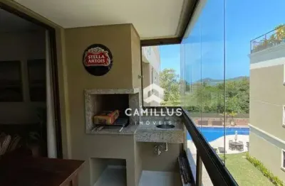 Apartamento vista mar com 2 dormitórios à venda, 90 m² por r$ 1.450.000 - campeche - florianópolis/sc