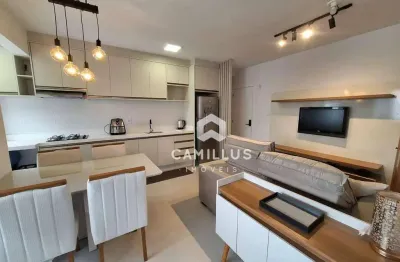 Apartamento com 2 dormitórios à venda, 54 m² por r$ 480.000 - cidade universitária pedra branca - sc
